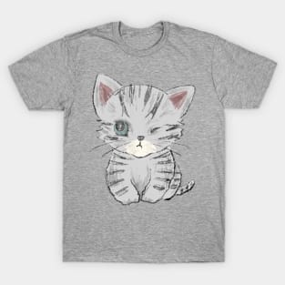 Winking American Shorthair T-Shirt